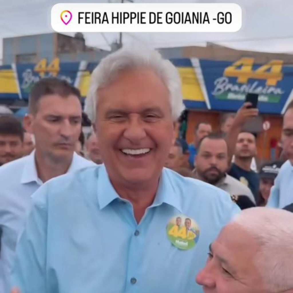 Imagem publica no Instagram do governados